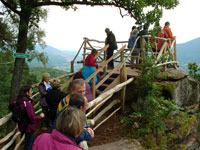 Aussichtsplattform am Krappenfelsen